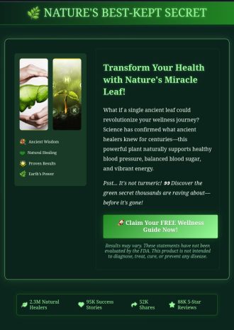 🌿 NATURE'S BEST-KEPT SECRET